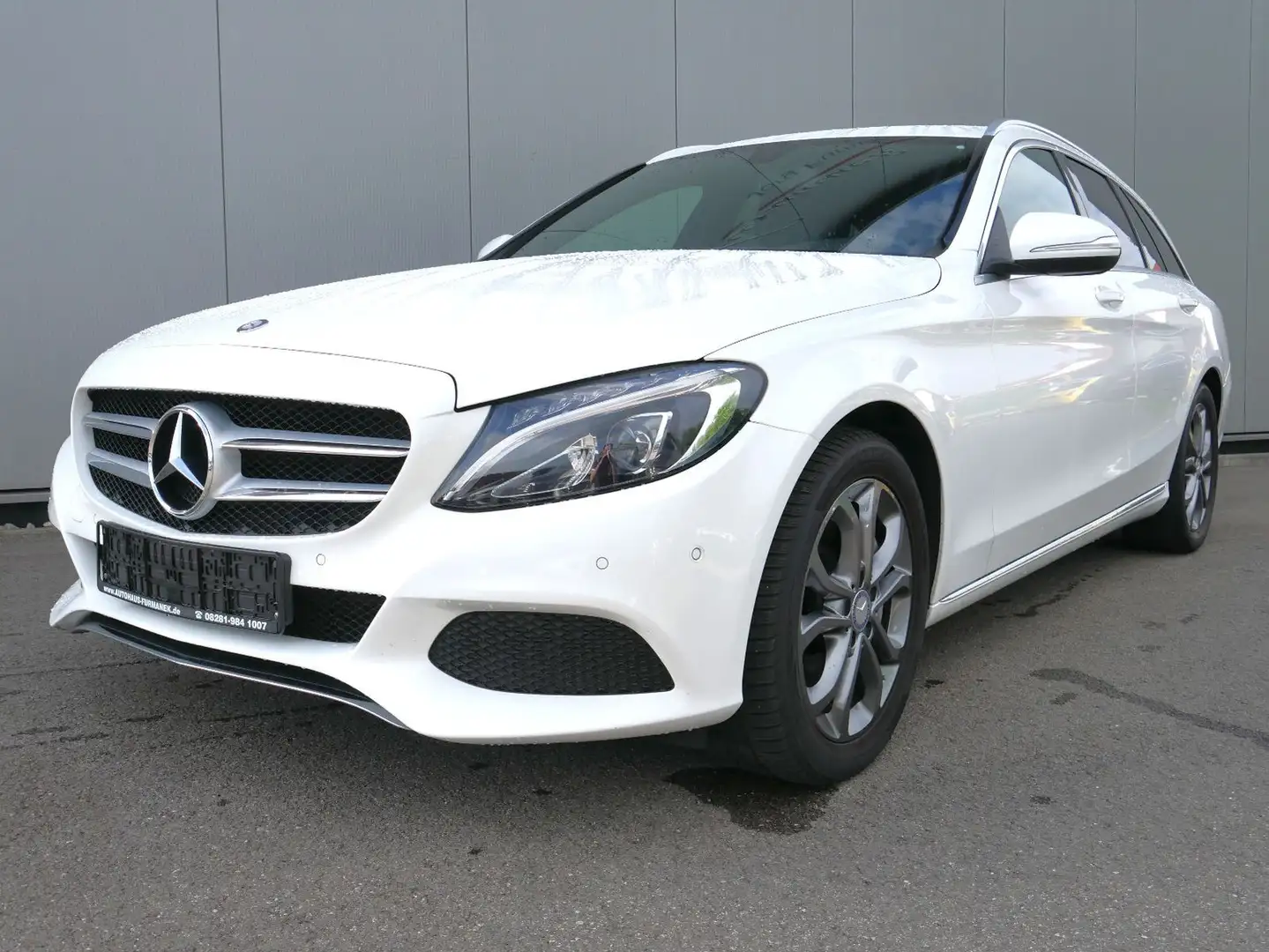 Mercedes-Benz C 250 d T-Modell Avantgarde NAVI/LED/AHK/RFK/STHZ Weiß - 1