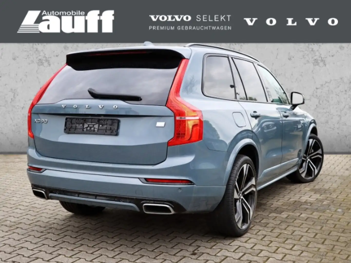 Volvo XC90 R Design Expression Recharge Plug-In Hybrid AWD T8 Gris - 2