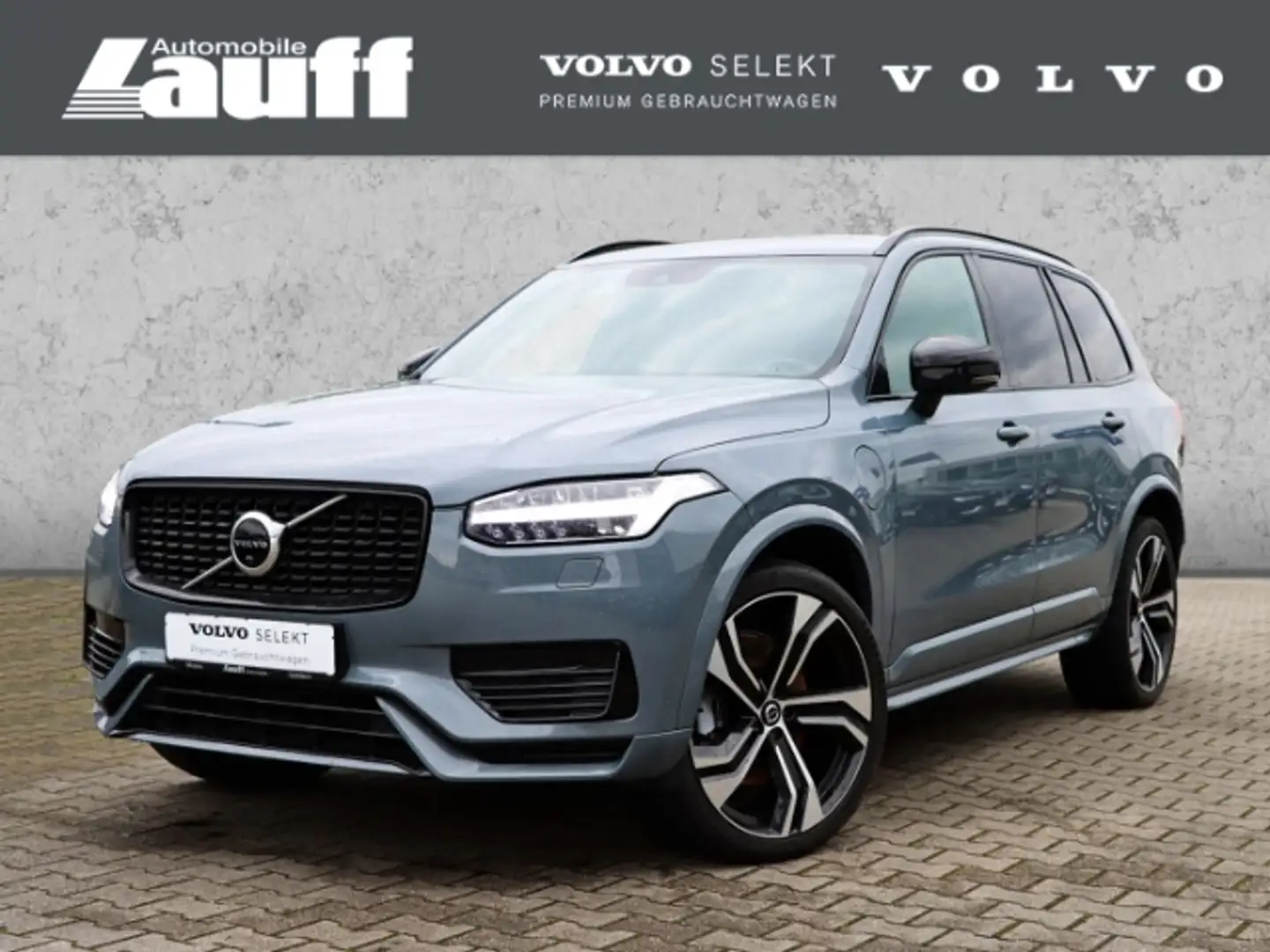 Volvo XC90 R Design Expression Recharge Plug-In Hybrid AWD T8 Gris - 1