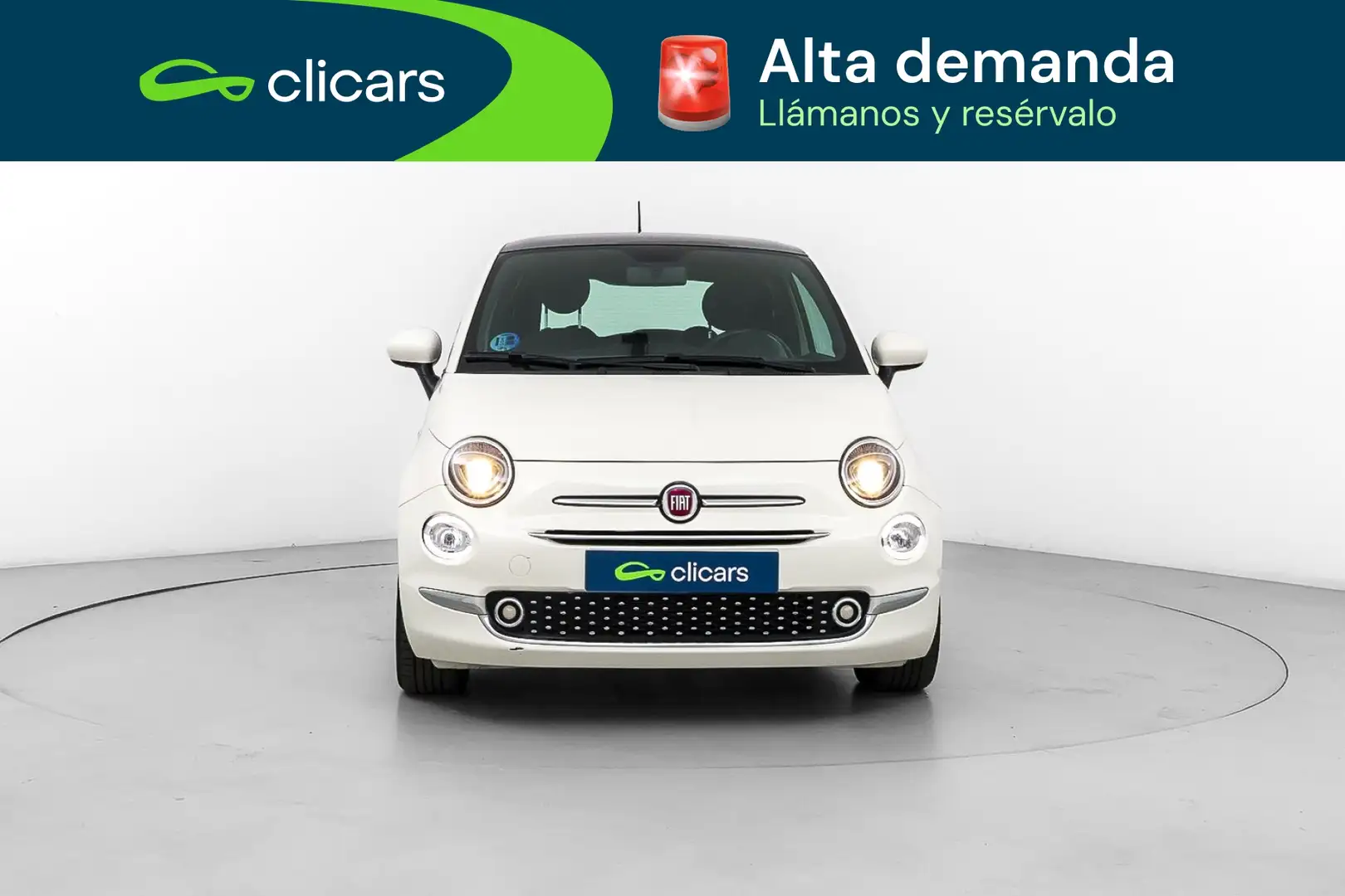 Fiat 500 1.0 Hybrid Monotrim 52kW Blanco - 2