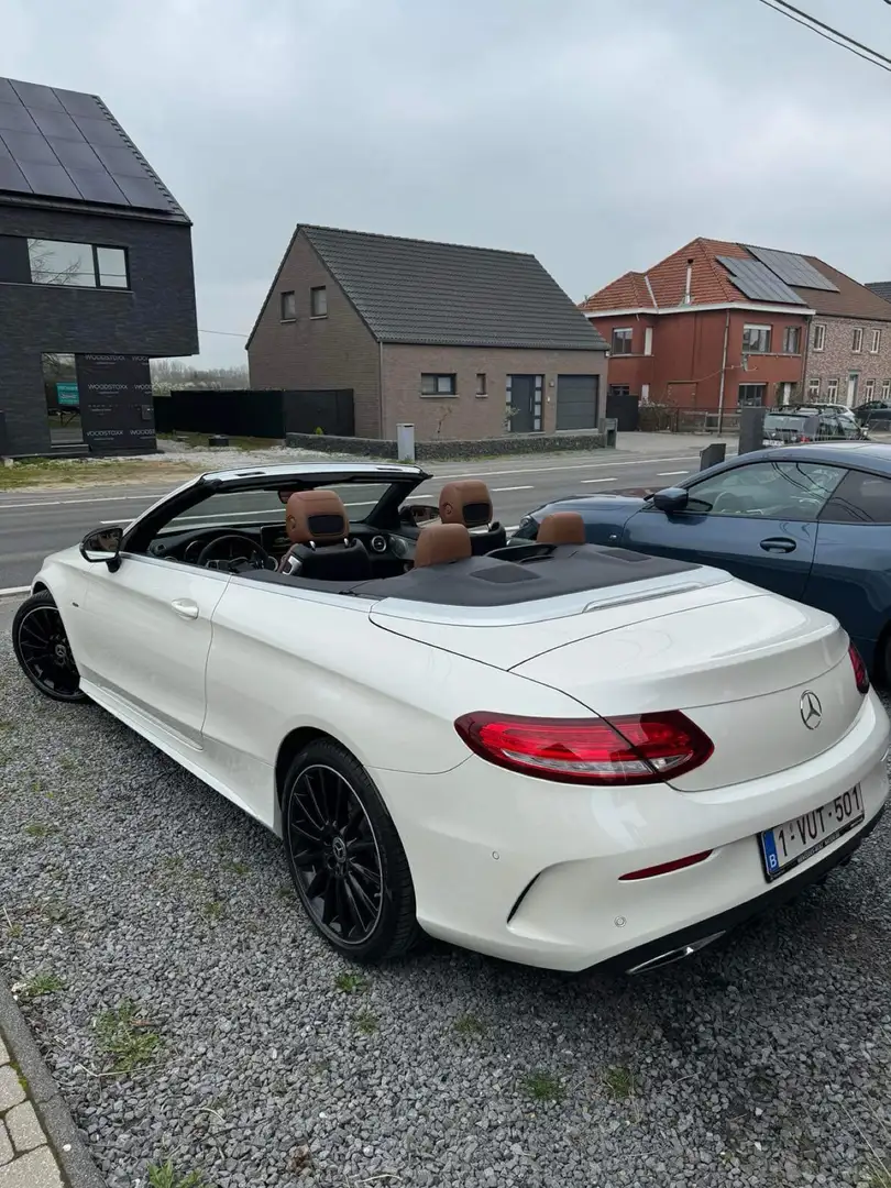 Mercedes-Benz C 220 d Cabrio 4Matic 9G-TRONIC Night Edition Wit - 1