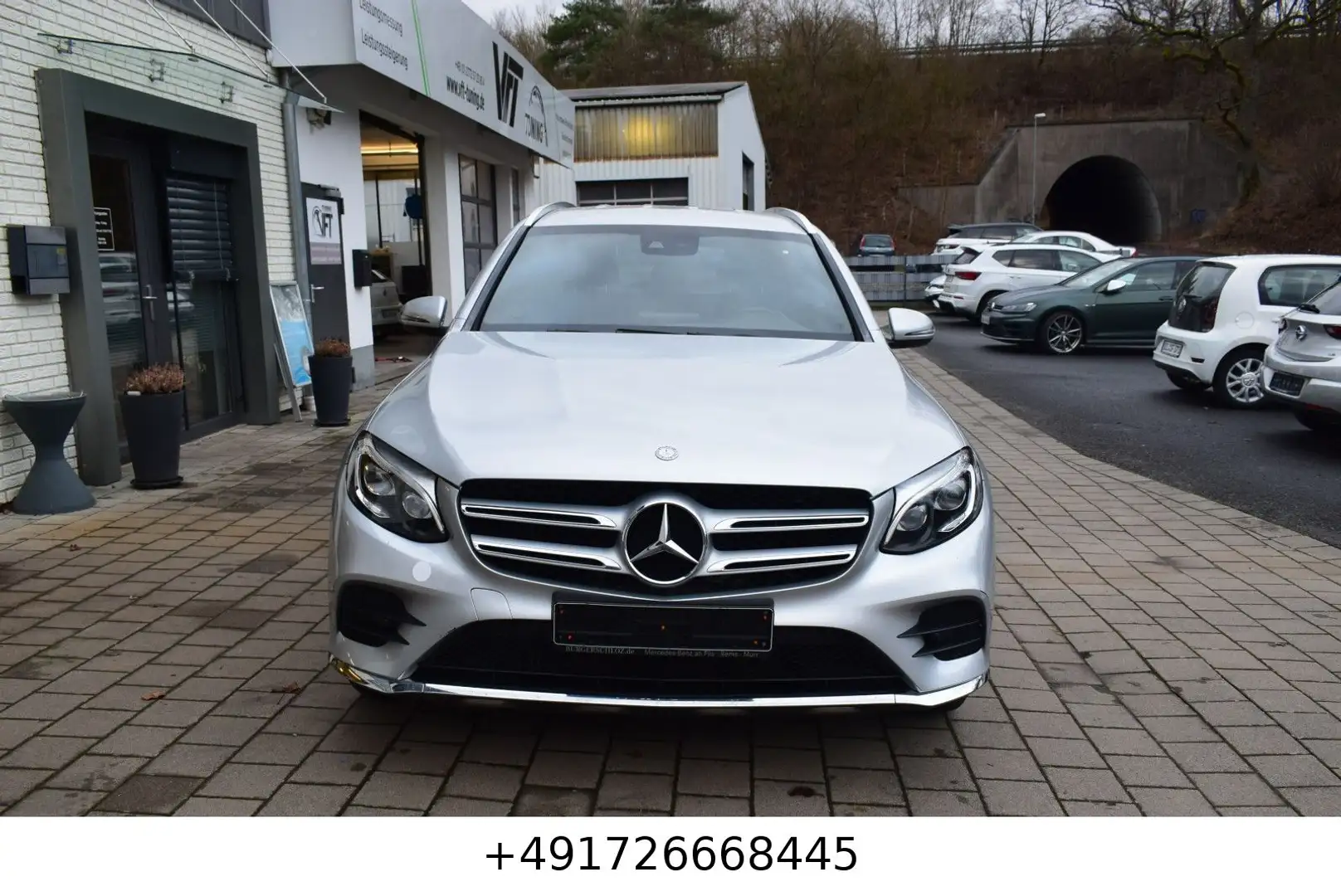 Mercedes-Benz GLC 250 d 4Matic AMG, Navi, Leder Серебристый - 2