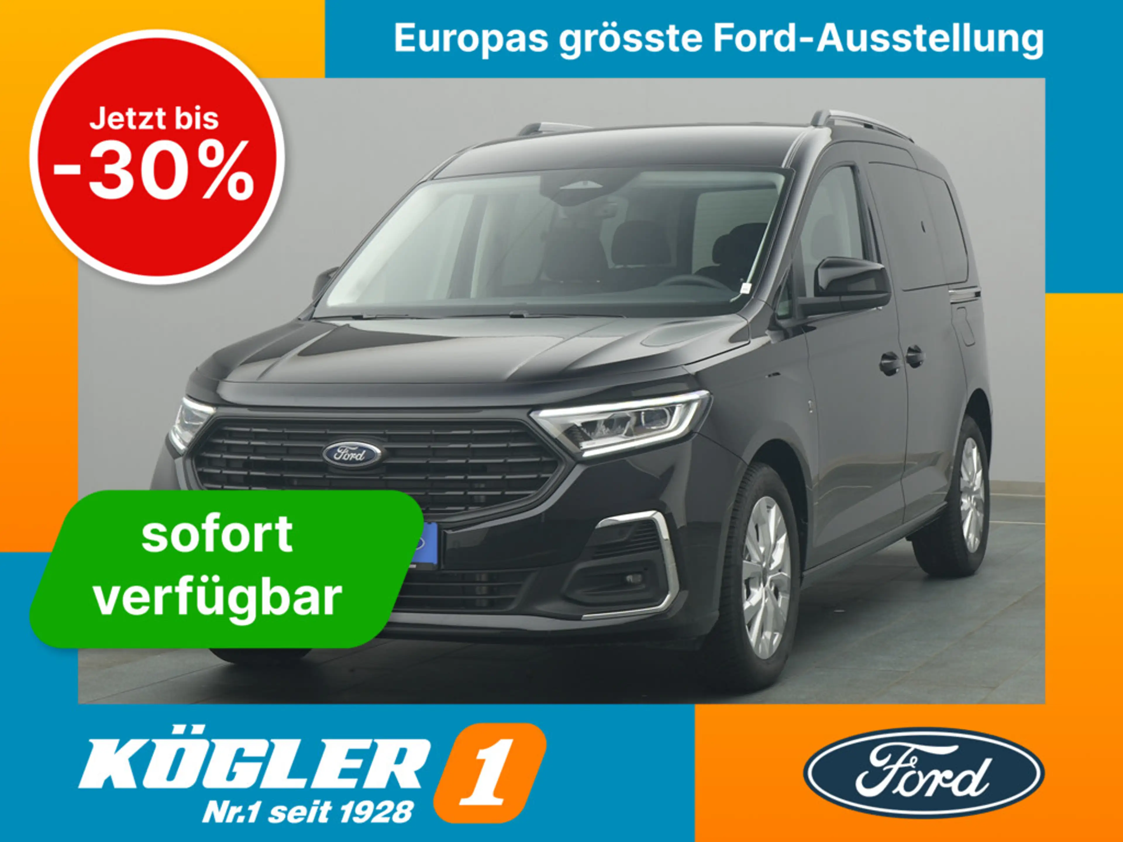 Ford Tourneo Connect Titanium 115PS Aut./LED -17%*