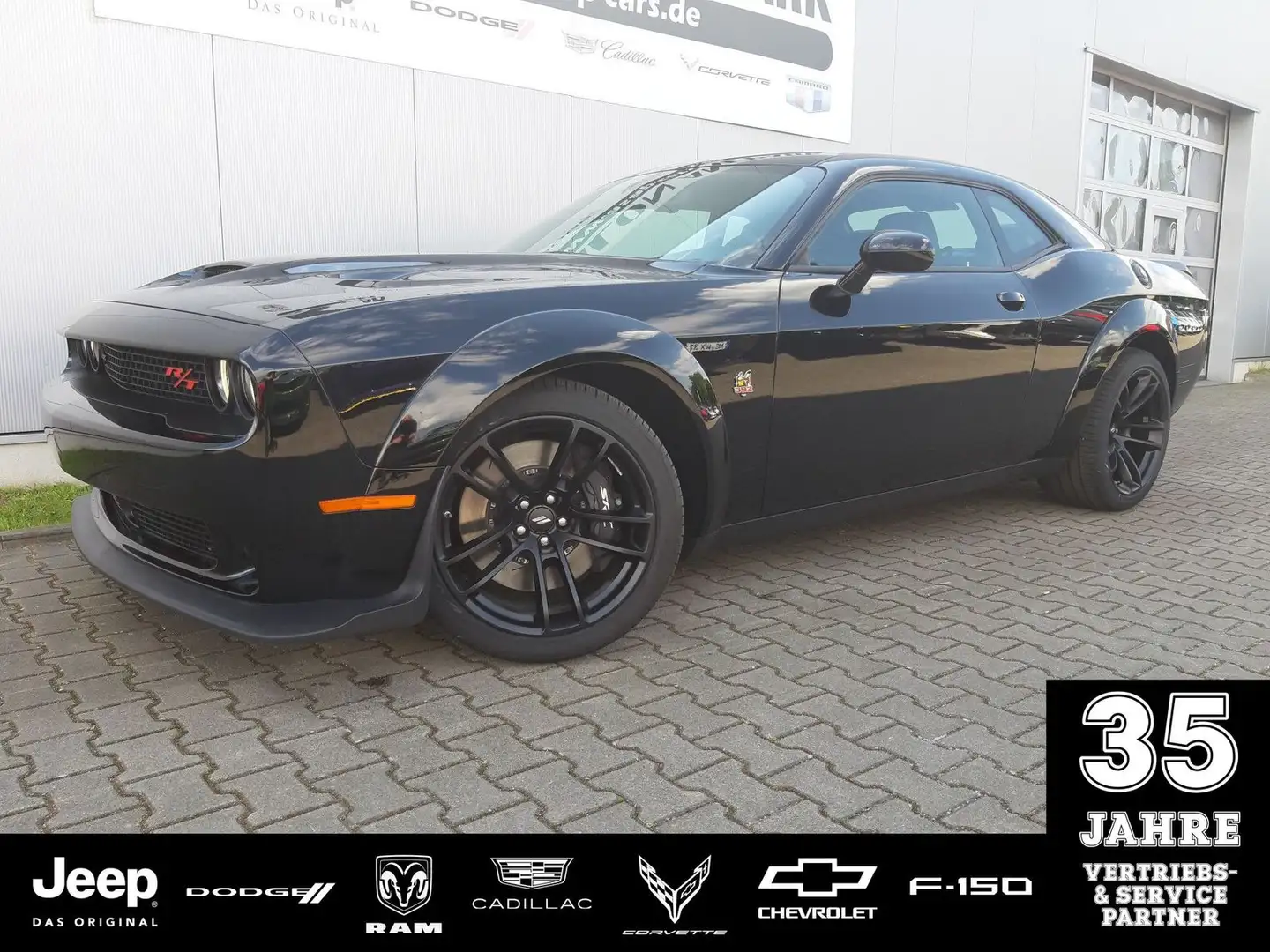 Dodge Challenger R/T Scat Pack 6.4 V8 Widebody Noir - 1