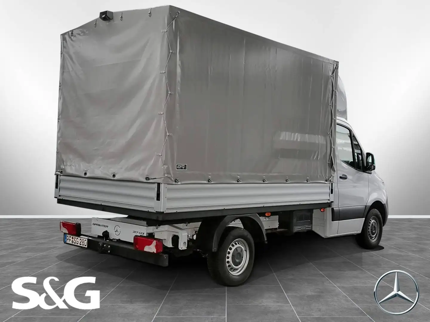 Mercedes-Benz Sprinter 317 CDI Plane Prtische AHK 3,5T-Standhz Weiß - 2