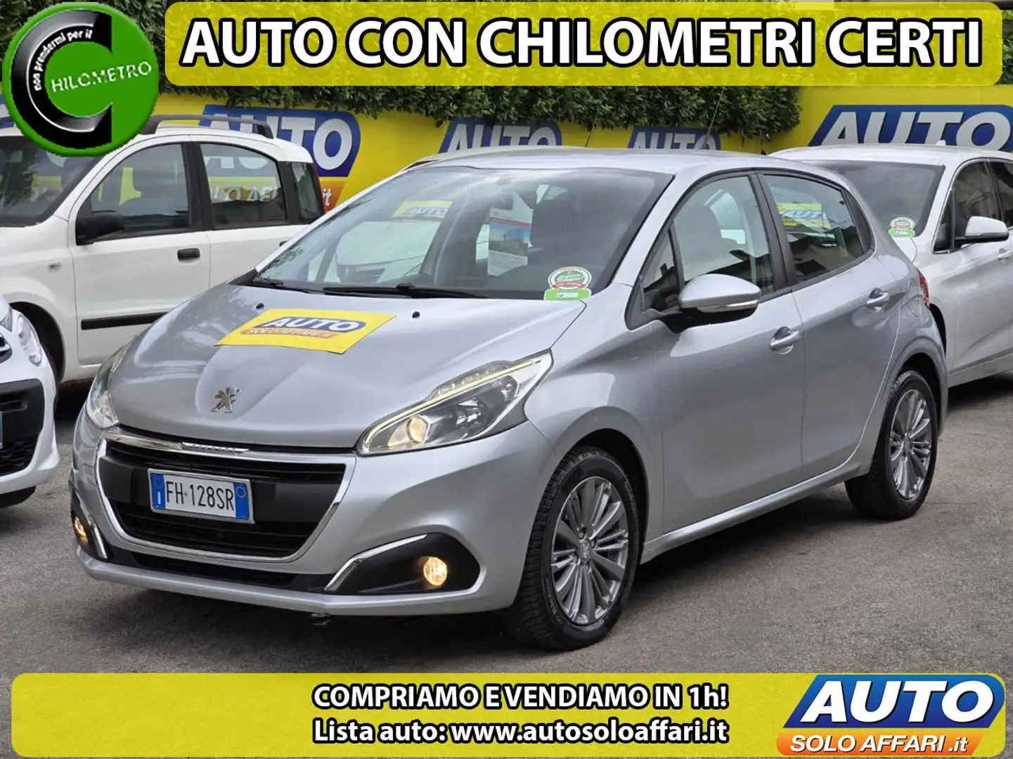 Peugeot 208 PureTech 82 5P 87.000KM NEOPATENTATI/RATE/PERMUTE Grigio - 2