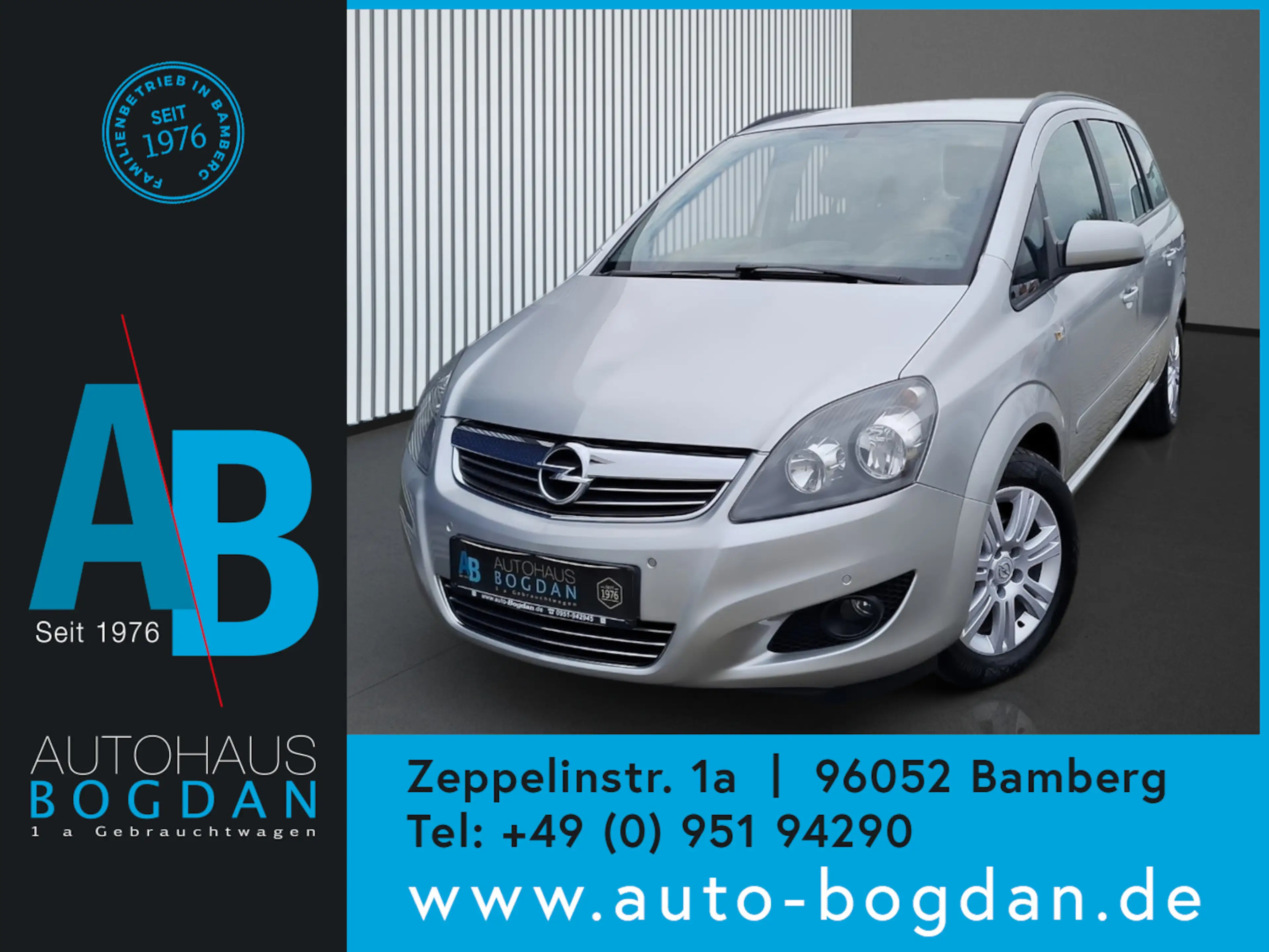 Opel Zafira Family 7 Sitzer AHK*PDC*Tempomat*TÜV neu