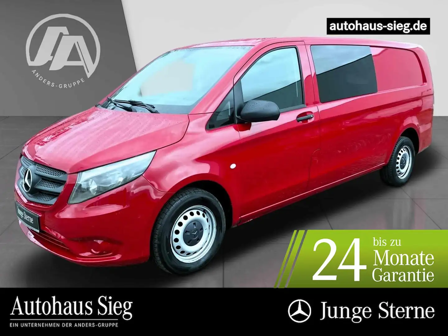 Mercedes-Benz Vito 114 Kasten XL Autom*Standhzg*Klima*24M-Gar. Piros - 1