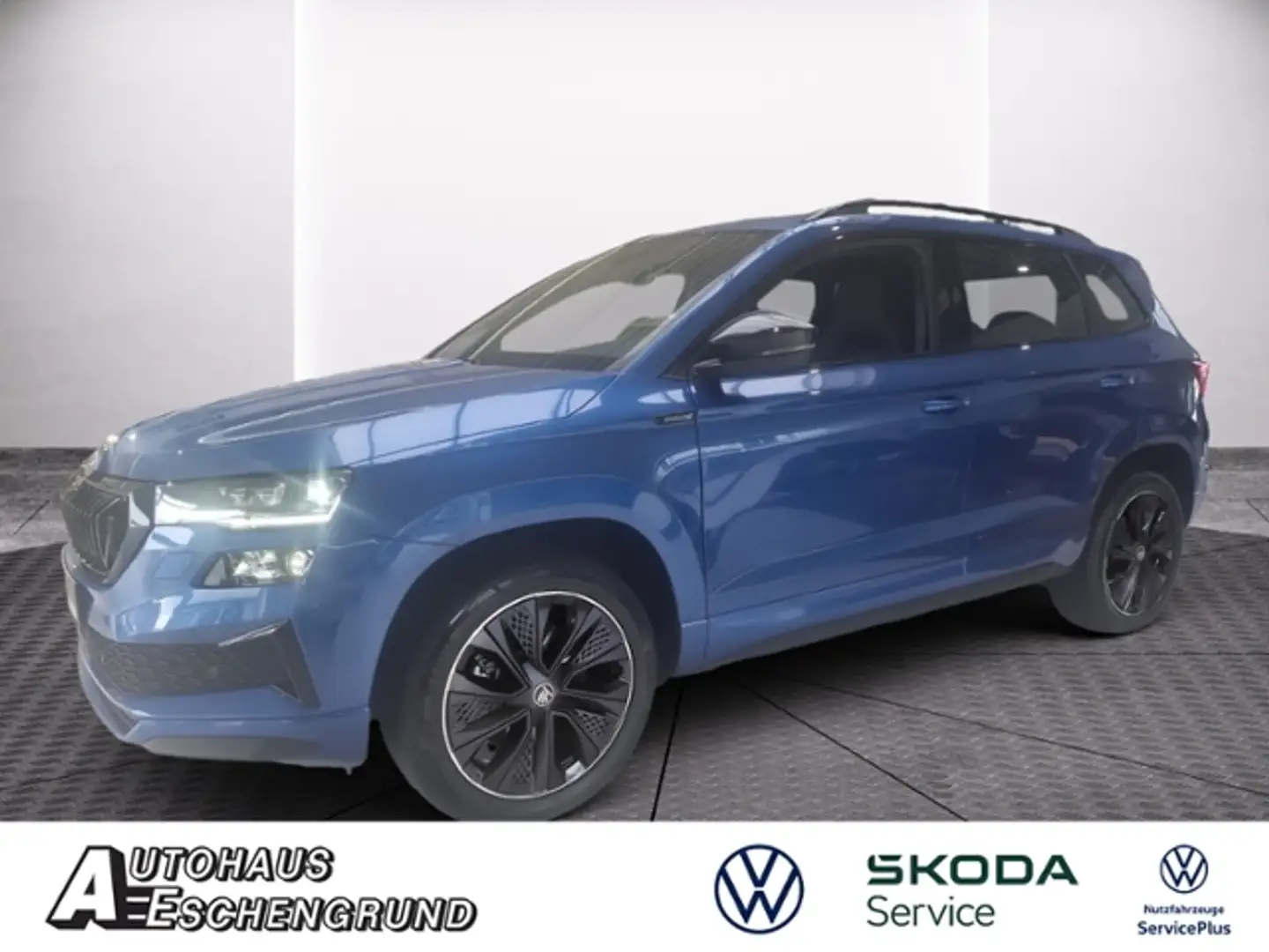 Skoda Karoq 1.5 TSI DSG Sportline LED MATRIX Blau - 1