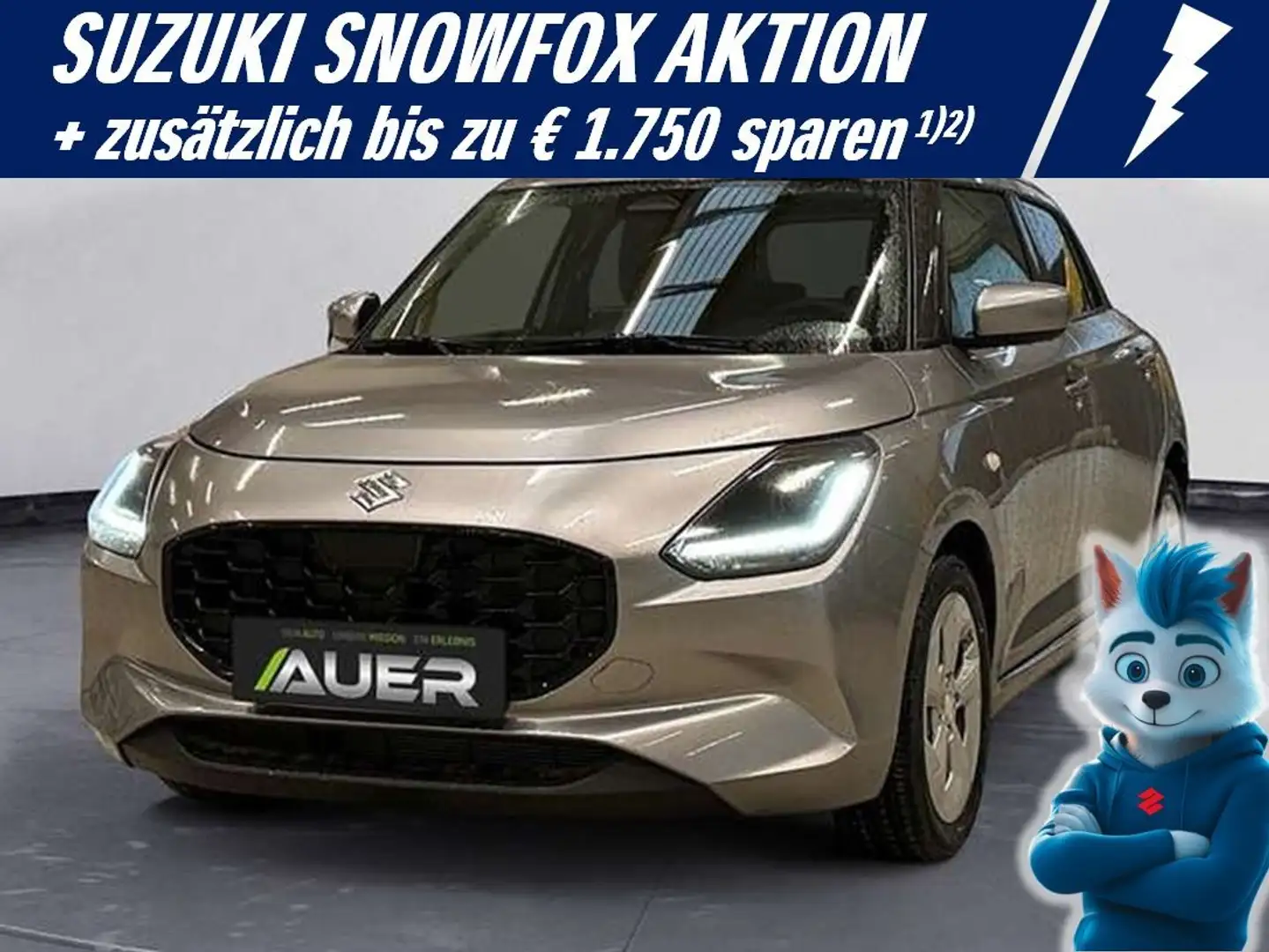 Suzuki Swift 1,2 Hybrid shine | ab 17.740,- Silber - 1