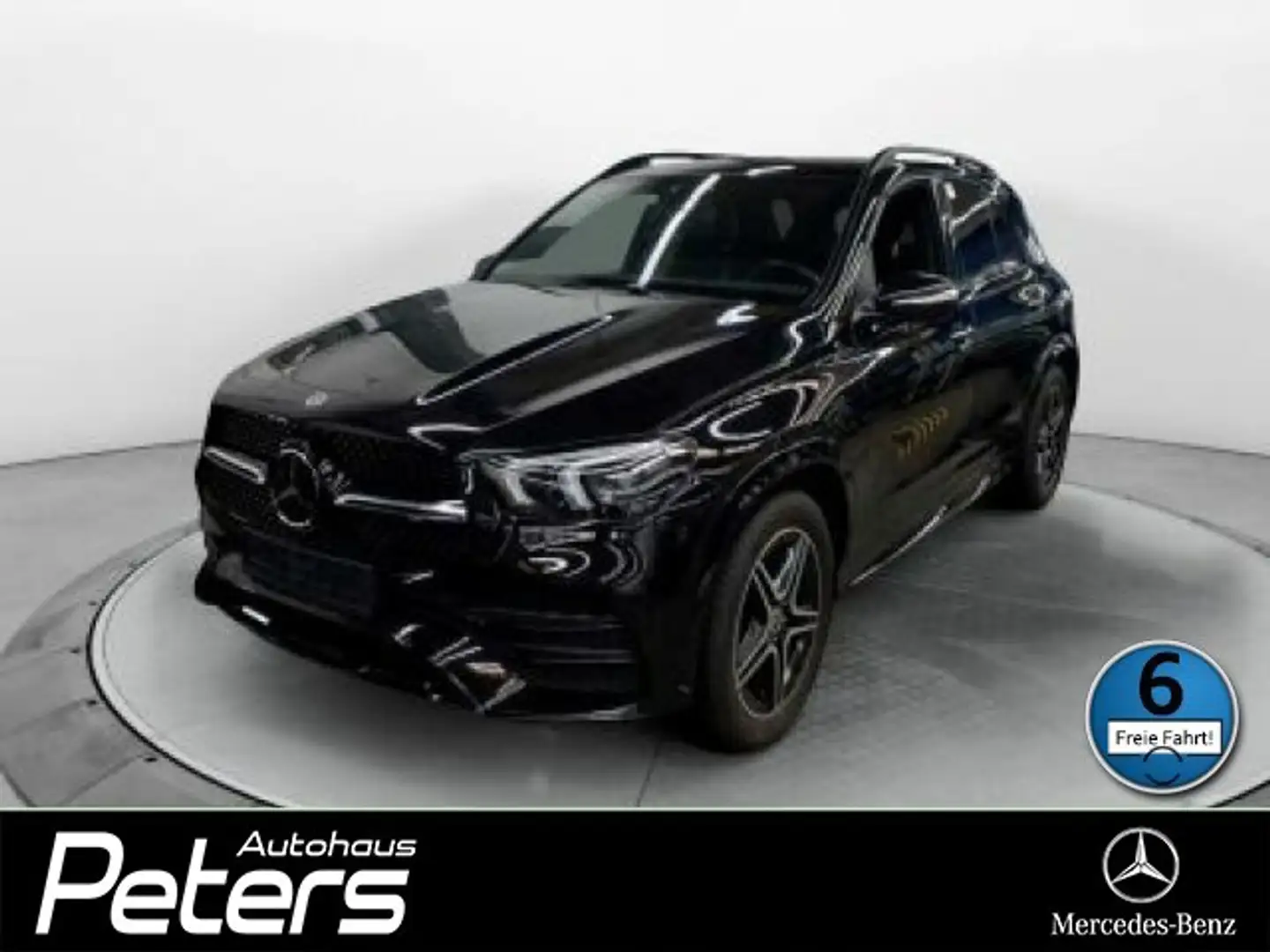 Mercedes-Benz GLE 400 GLE 400 d 4M AMG Head-Up/Night/Distronic/AHK/360 Zwart - 1