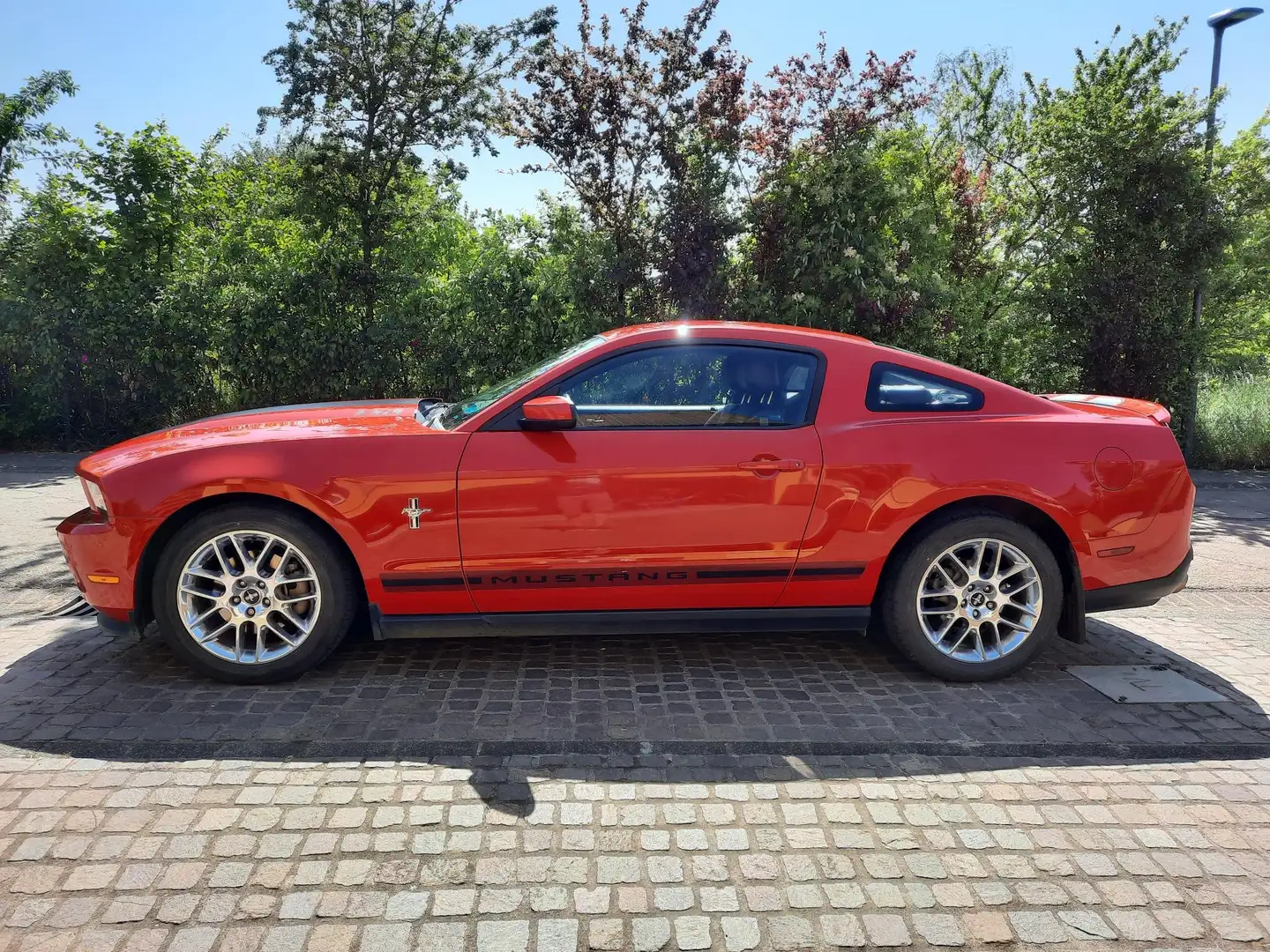 Ford Mustang V6 3,7 Premium Piros - 1