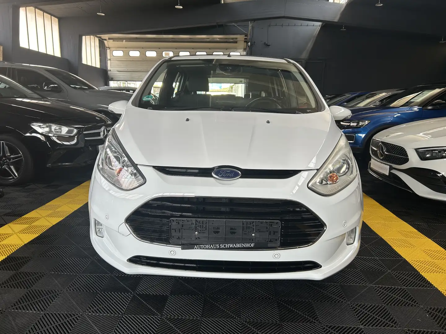 Ford B-Max Titanium, Automatik, Panorama,Tüv Neu Weiß - 2