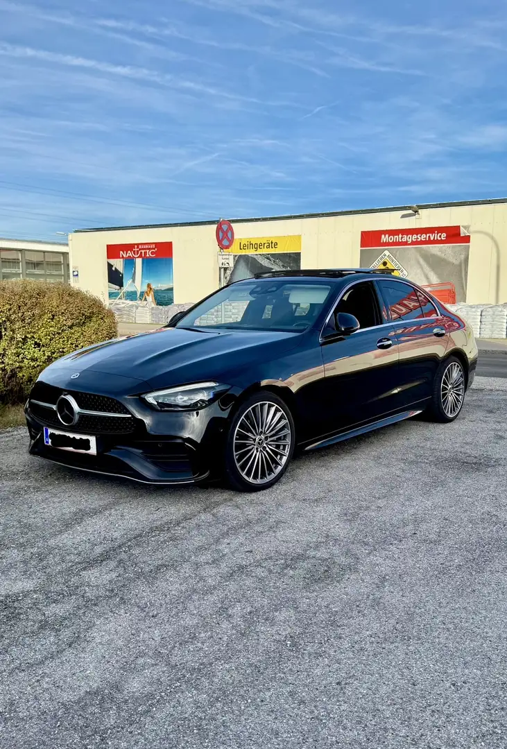 Mercedes-Benz C 220 220d 4Matic Aut. Stdhz, Pano, Garantie, HUD Schwarz - 2