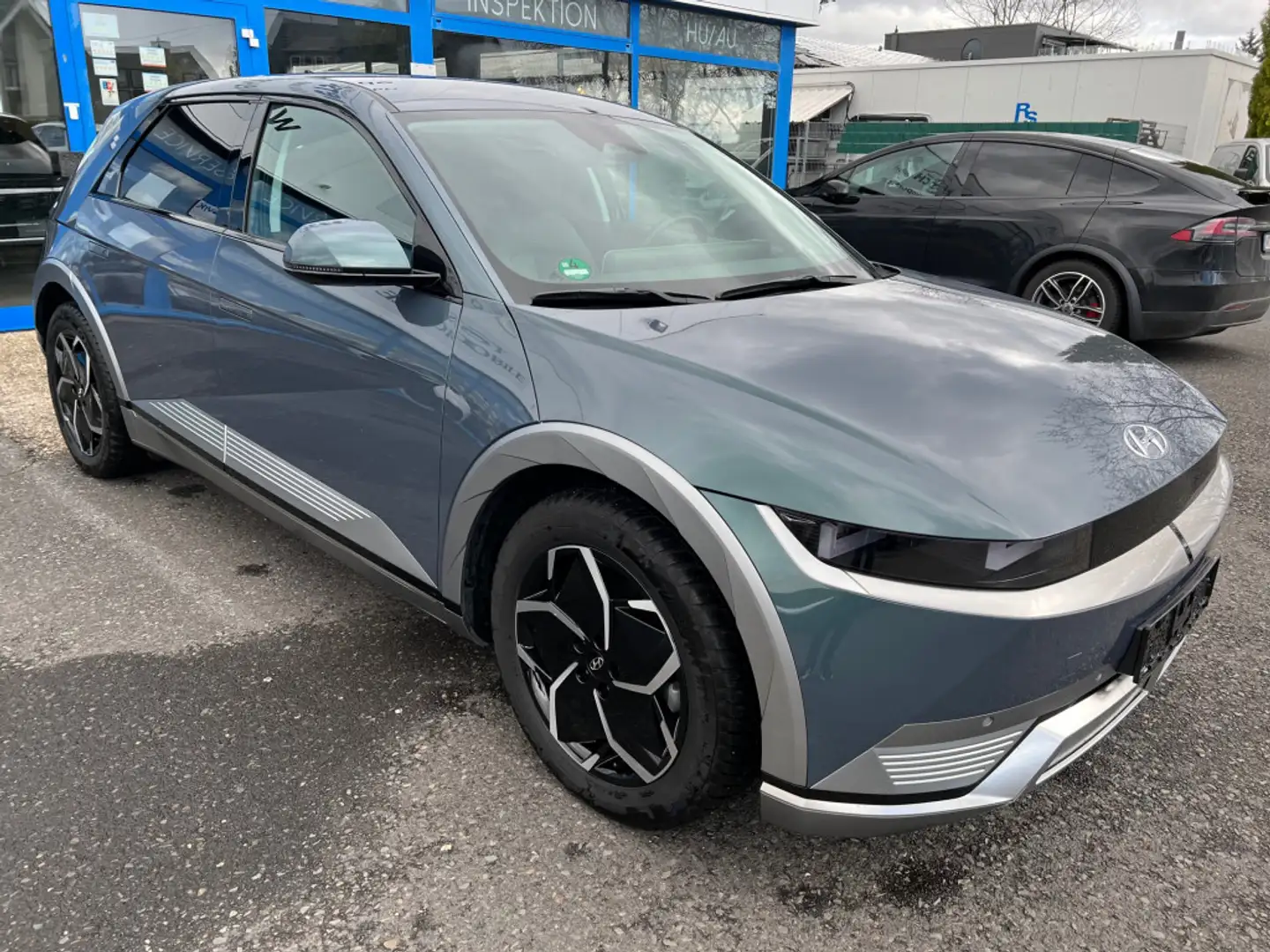 Hyundai IONIQ 5 Techniq*58KW Elektro*Leder*LED*SHZ+Belüftung* Blau - 2