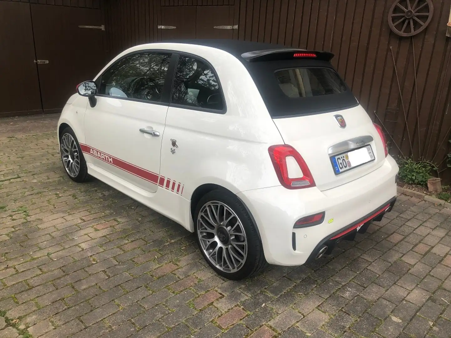 Fiat 595 Abarth 500 595 Abarth Cabrio "Turismo" Weiß - 2