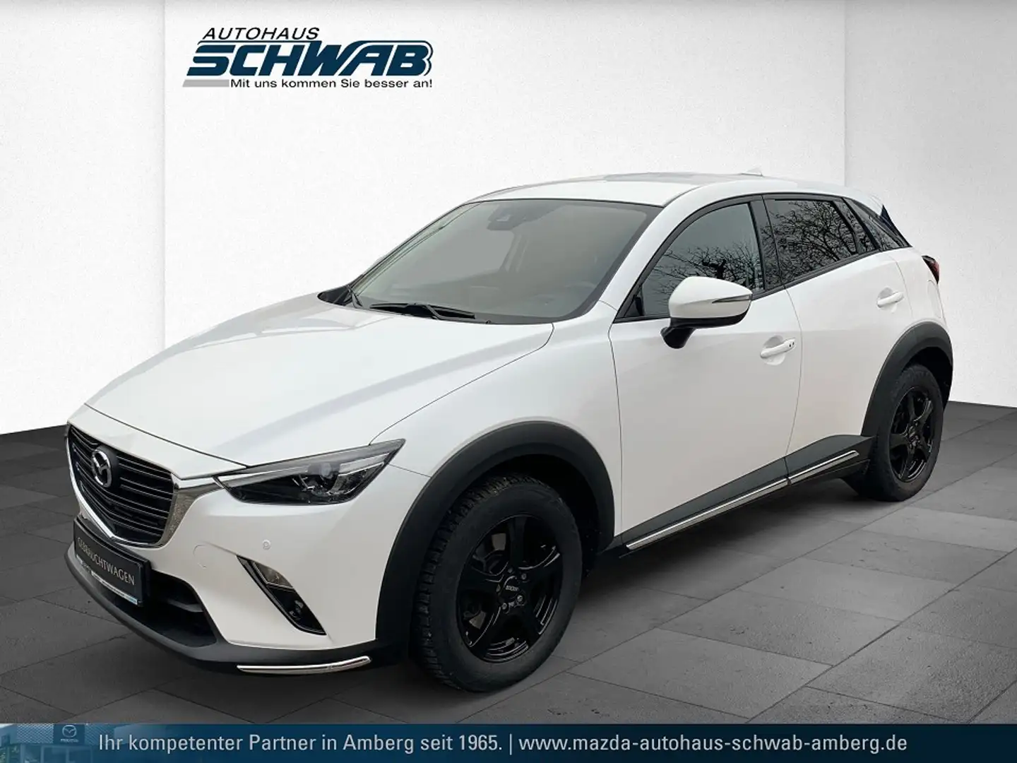 Mazda CX-3 L SKYACTIV-G 2.0 FWD 5T 6GS AL-SELECTION DUK-P NAV Weiß - 1