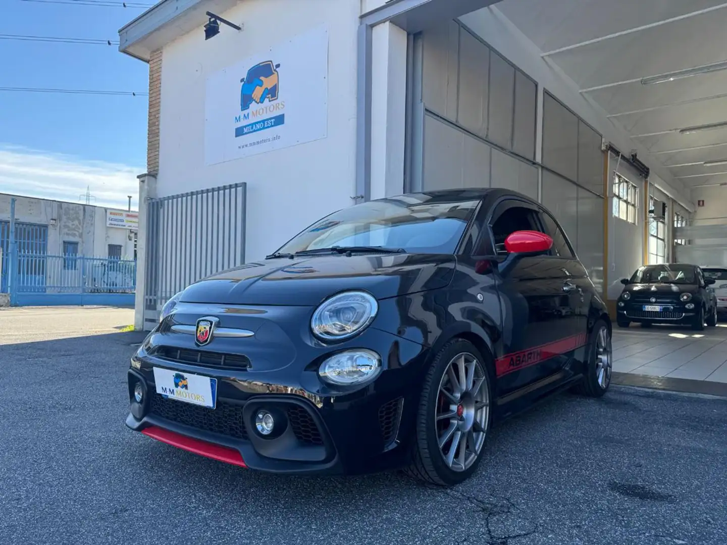 Abarth 595 1.4 Turbo T-Jet 145 CV   ** UNICO PROPRIETARIO ** Noir - 1