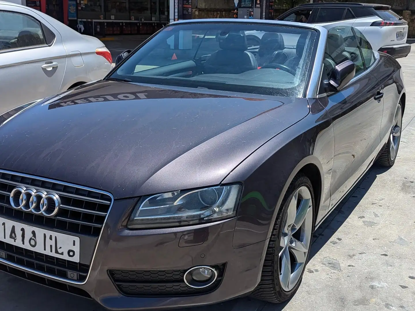 Audi A5 A5 Cabrio 2.7TDI Multitronic Gris - 2