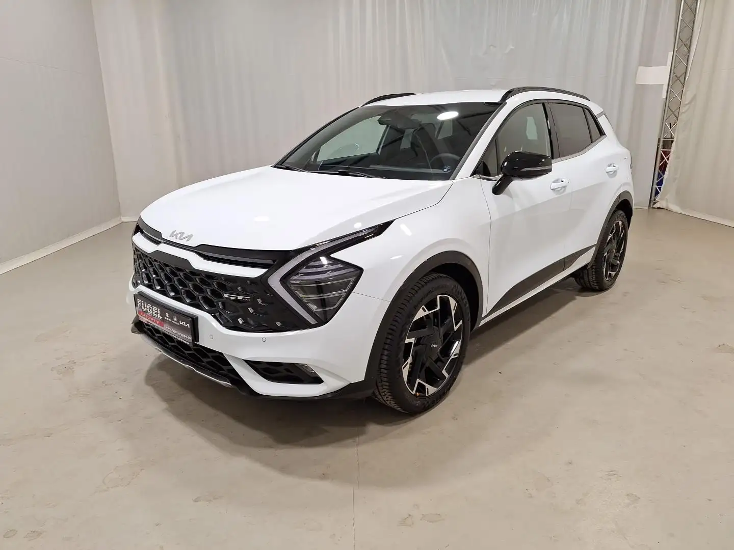 Kia Sportage 1.6 T-GDi 48V DCT GT-Line LED|Navi|4xSHZ Weiß - 2