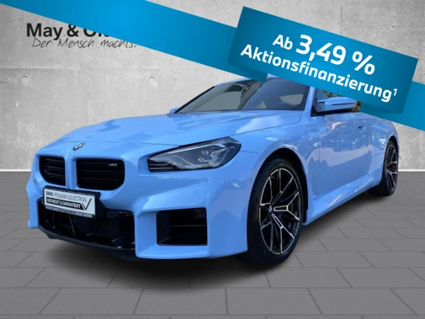 BMW M2 Coupe Navi H/K LED ACC Shadow Line 3-Zonen-Klimaau Blau - 1