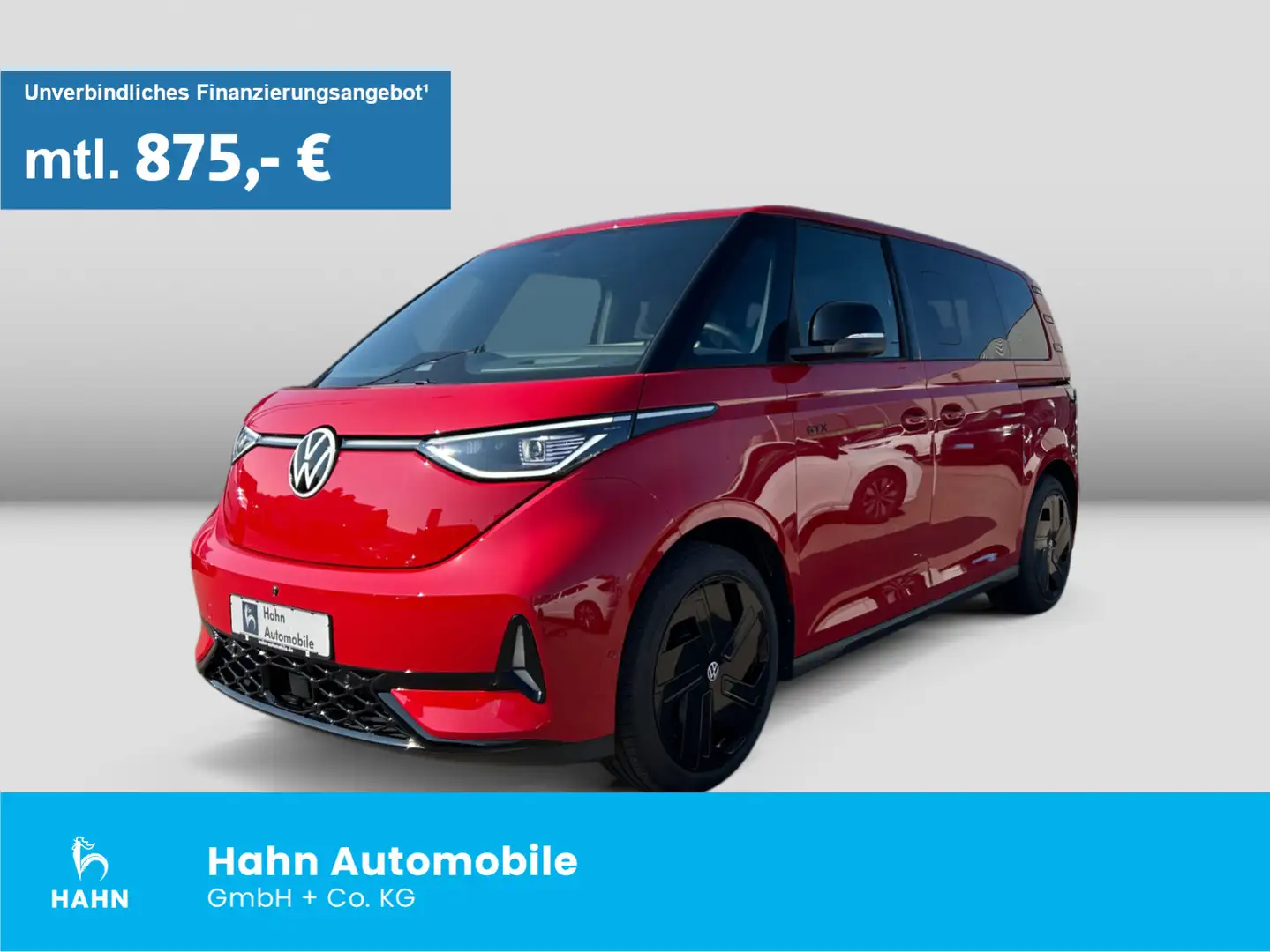 Volkswagen ID. Buzz GTX 4MOTION 250KW AHK 6SITZER 360° Rouge - 1