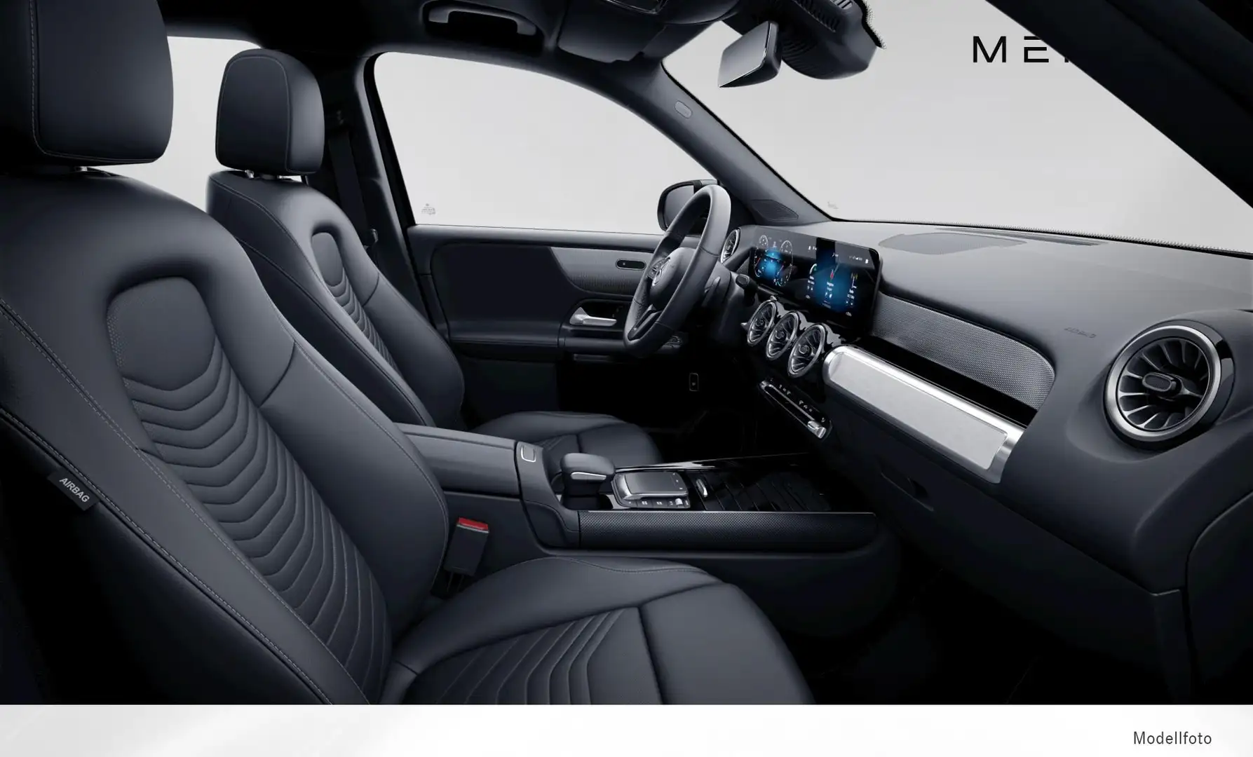 Mercedes-Benz GLB 180 d Schwarz - 2