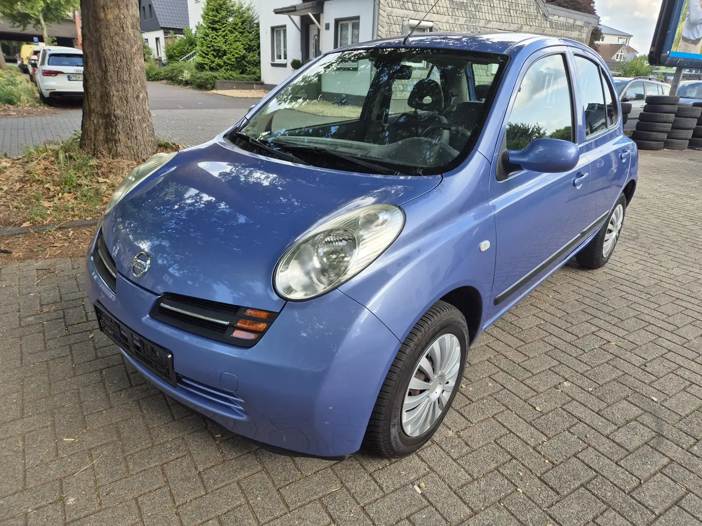 Nissan Micra 1.2 acenta Klimaautomatik TÜV NEU Blau - 2