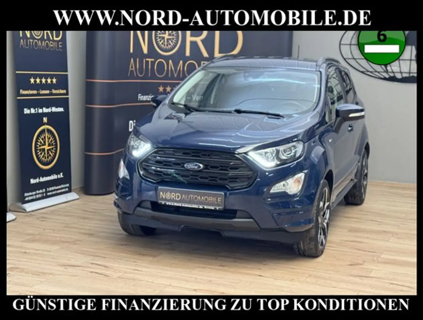 Ford EcoSport 1.5 EB Diesel ST-Line *B&O*NAV*18Z* Albastru - 1