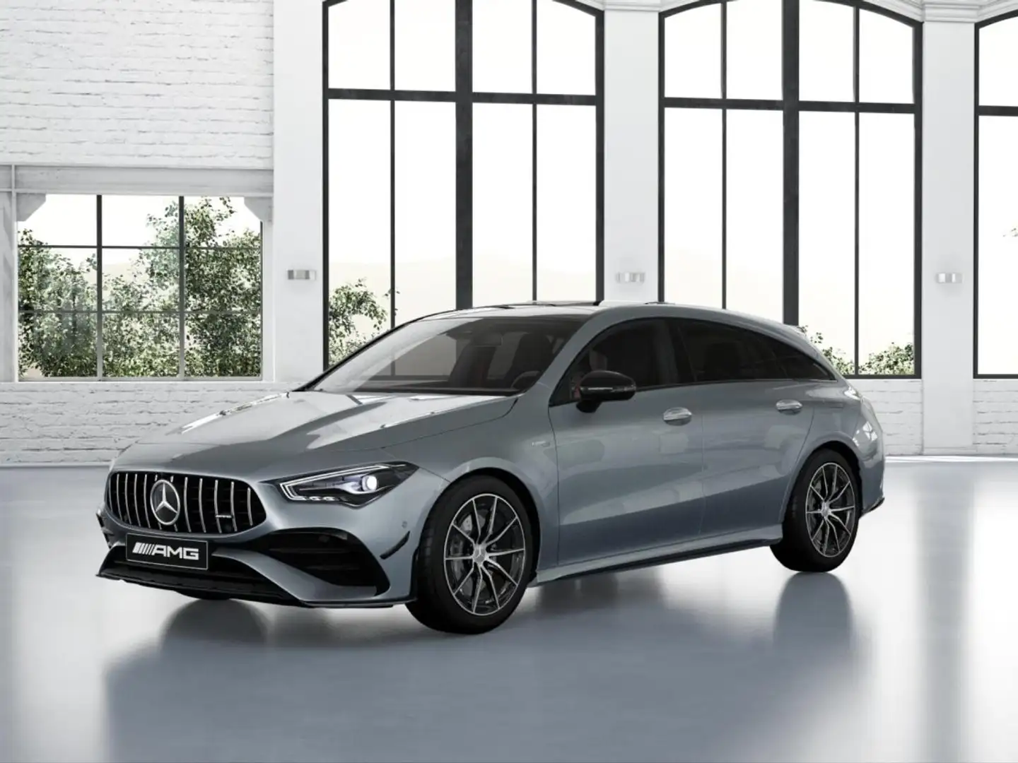 Mercedes-Benz CLA 35 AMG 4M SB Night Panorama Performance Sitze Silber - 1