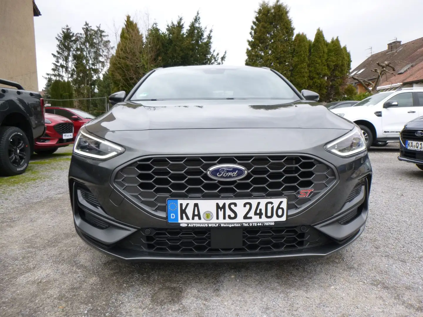 Ford Focus 2.3 EcoBoost ST Automatik SYNC4 FGS 7/100 Gris - 2