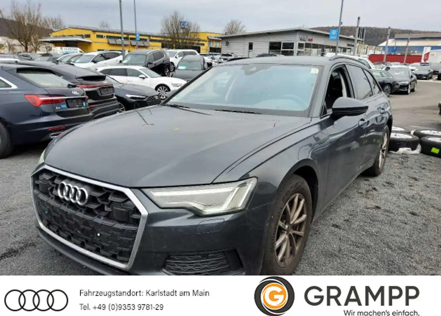 Audi A6 40 TDI S-tronic +LED+KAMERA+ACC+BUSINES Grau - 1