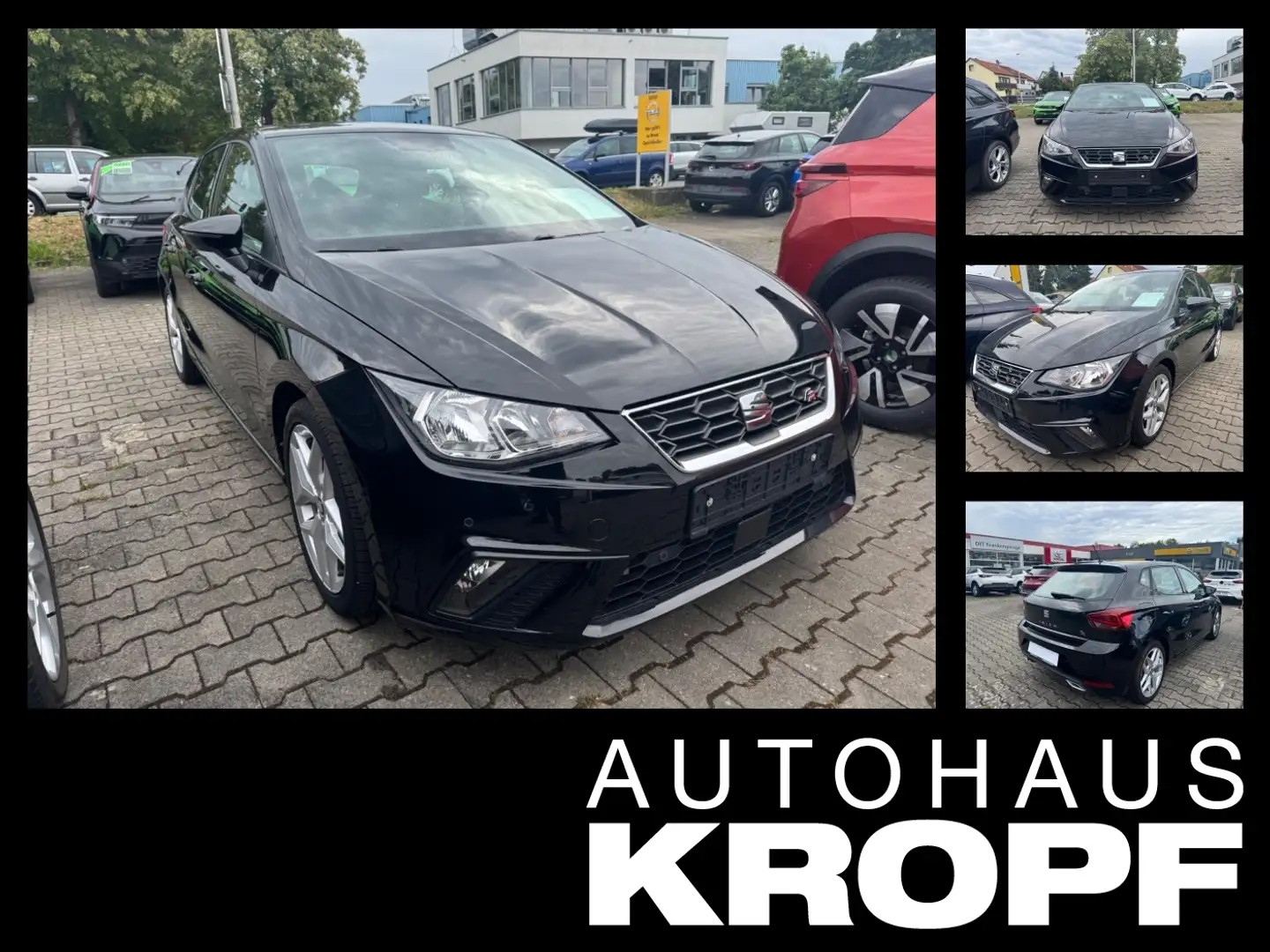 SEAT Ibiza 1.0 TSI **Klima+Kam.+LM+PDC** Negro - 1