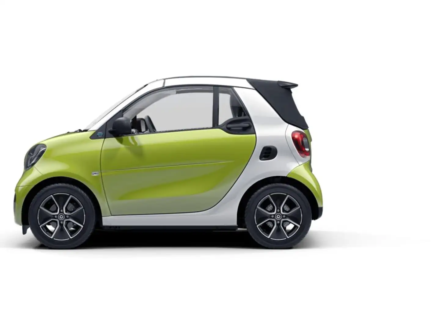 smart forTwo EQ Cabrio SITZHEIZUNG+15"+TEMPOMAT Grün - 2