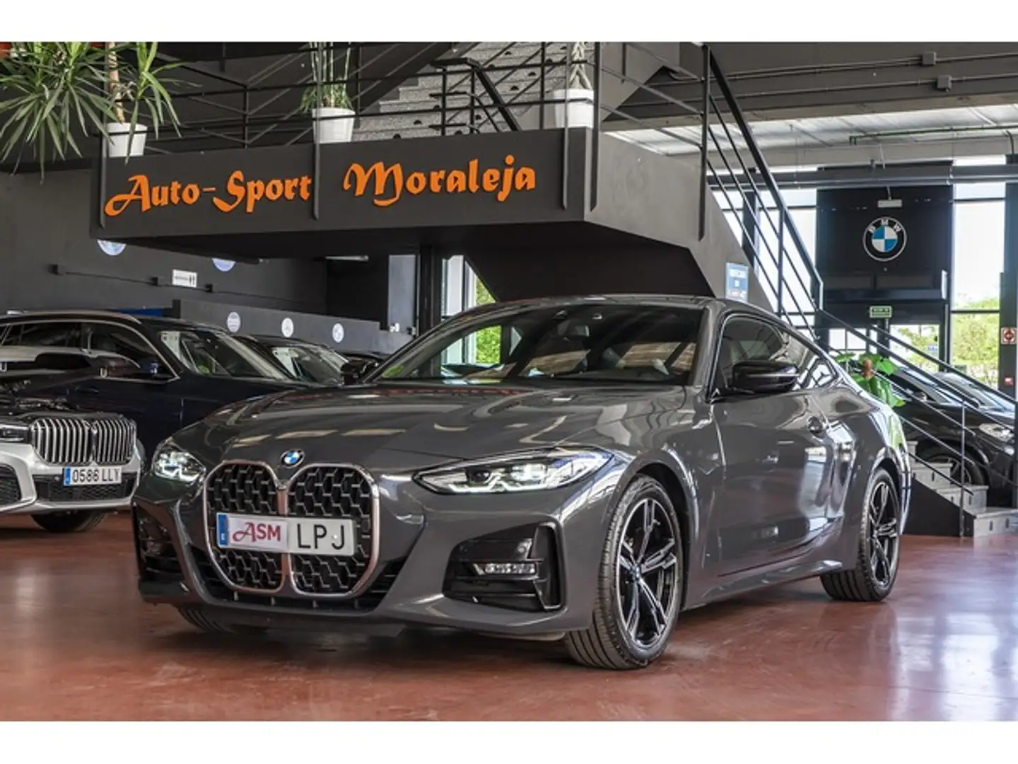 BMW 420 420iA Coupé Gris - 1