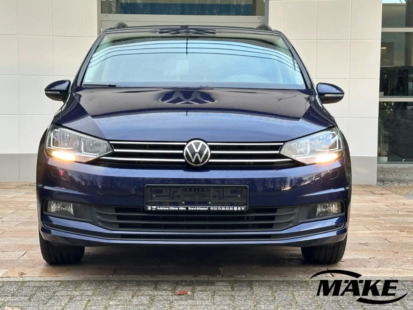 Volkswagen Touran Comfortline 1.5 TSI DSG SHZ ACC Blau - 2