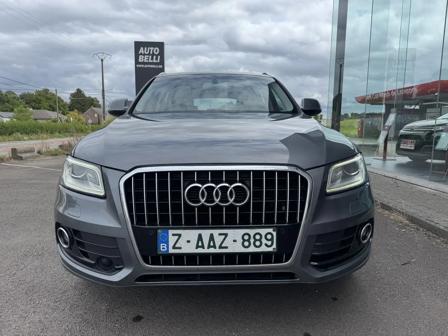 Audi Q5 2.0 TDi S TRONIC**XENON**CUIRE**GPS**TOP AUTO!! Grijs - 2