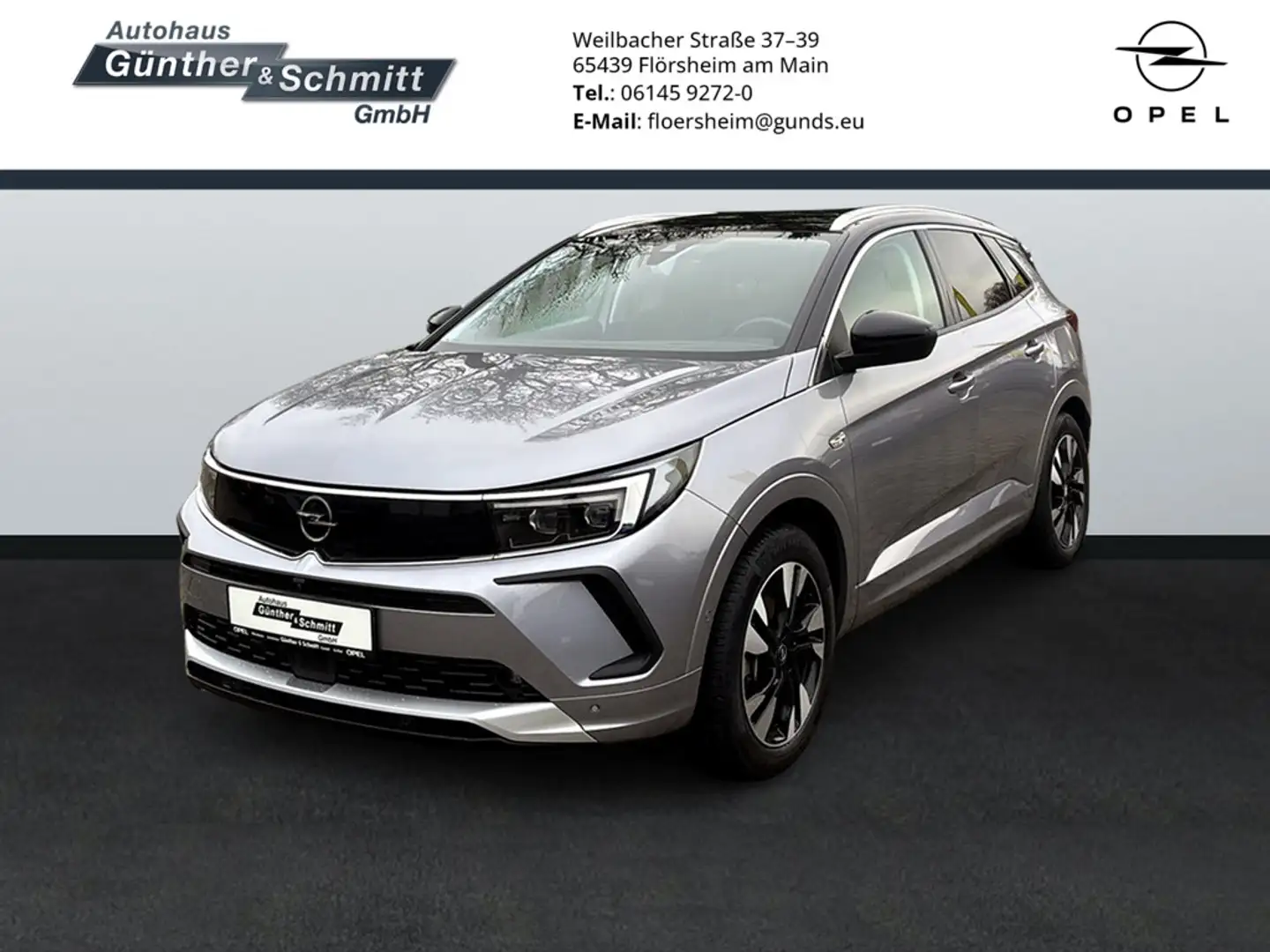 Opel Grandland 1.6 Ultimate Plug-in-Hybrid Grau - 1