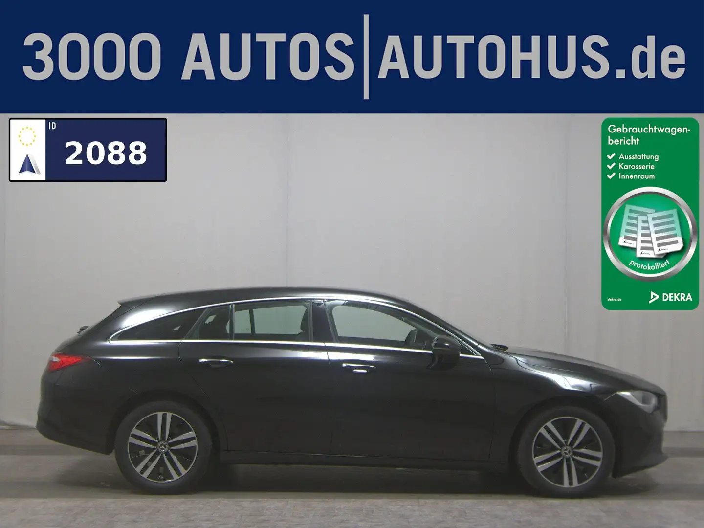 Mercedes-Benz CLA 180 SB d Navi MBUX RfK Shz Tempomat Schwarz - 1