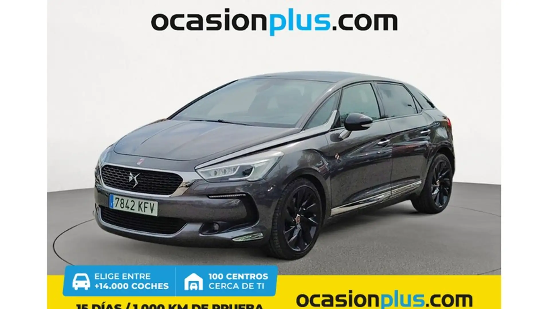 DS Automobiles DS 5 2.0BlueHDi S&S Performance Line EAT6 180 Gris - 1