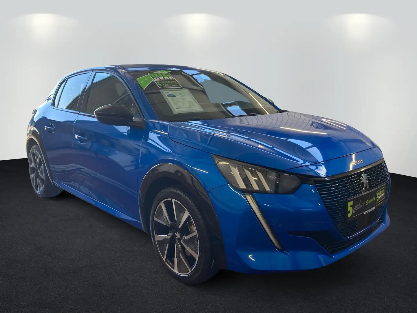 Peugeot 208 e- 136 Allure Rückfahrkamera mit 180° Blau - 2
