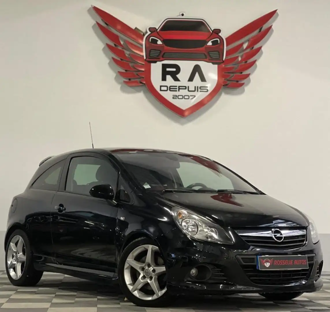 Opel Corsa 1.6 GSI 150CH Noir - 1