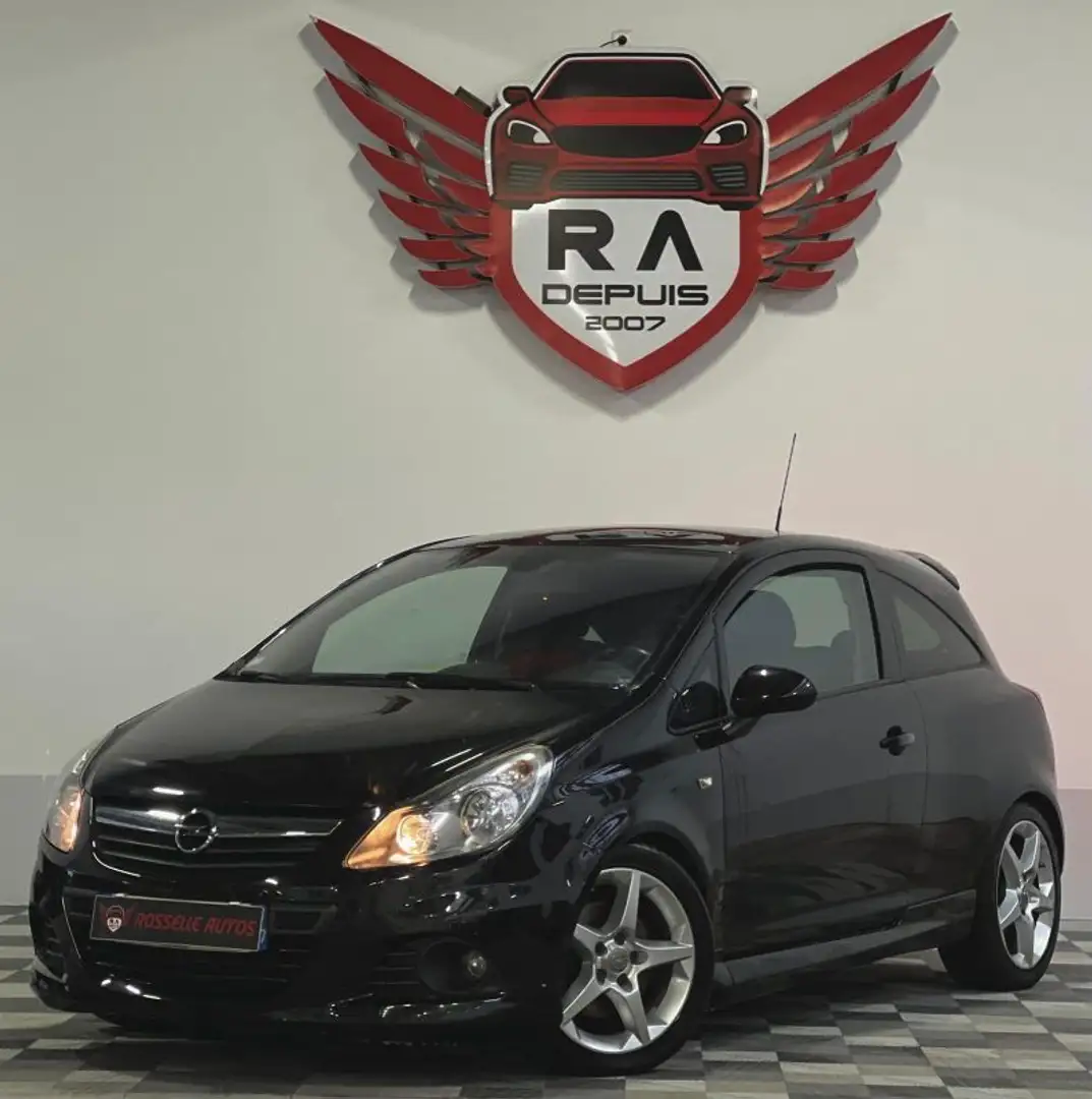 Opel Corsa 1.6 GSI 150CH Noir - 2