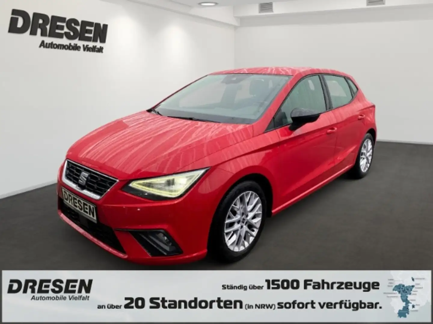 SEAT Ibiza 1.0 TSI FR OPF/Full_Link / Spurhalteass./Rückfahrk Rot - 1
