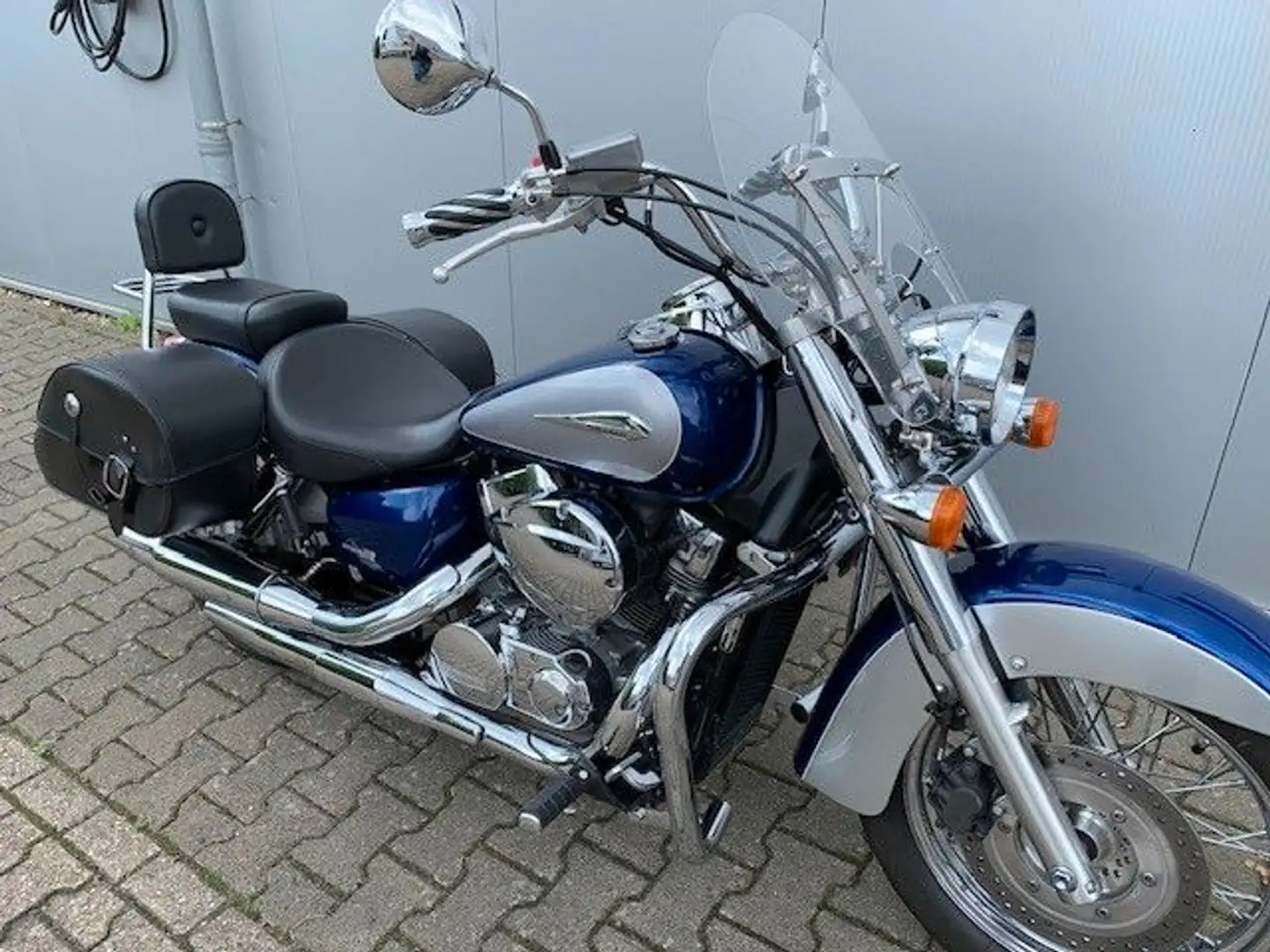 Honda VT 750 Azul - 2