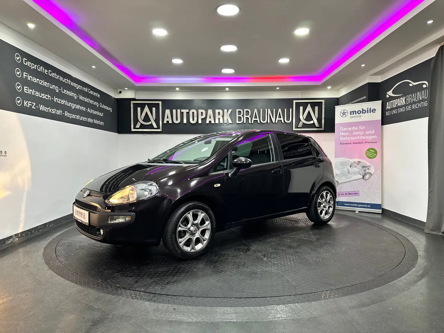 Fiat Punto 1.4 EVO Racing *NEUES-PICKERL*KLIMA* Schwarz - 2