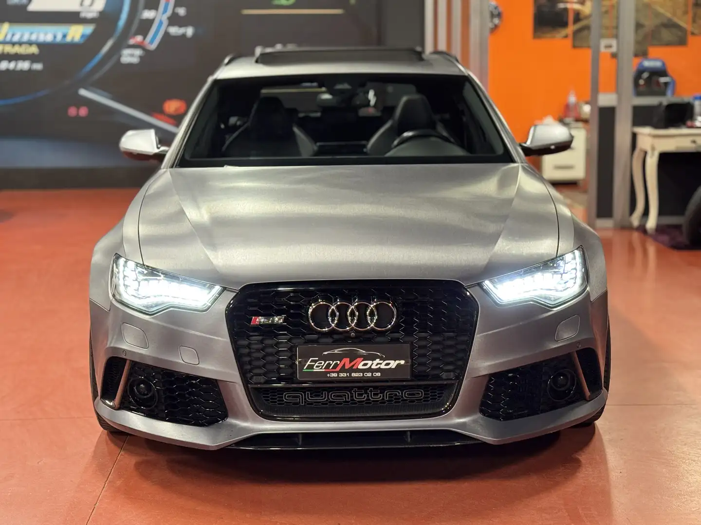 Audi RS6 Avant 4.0 tfsi quattro Tetto/C.Ceramica/FullFull - 2