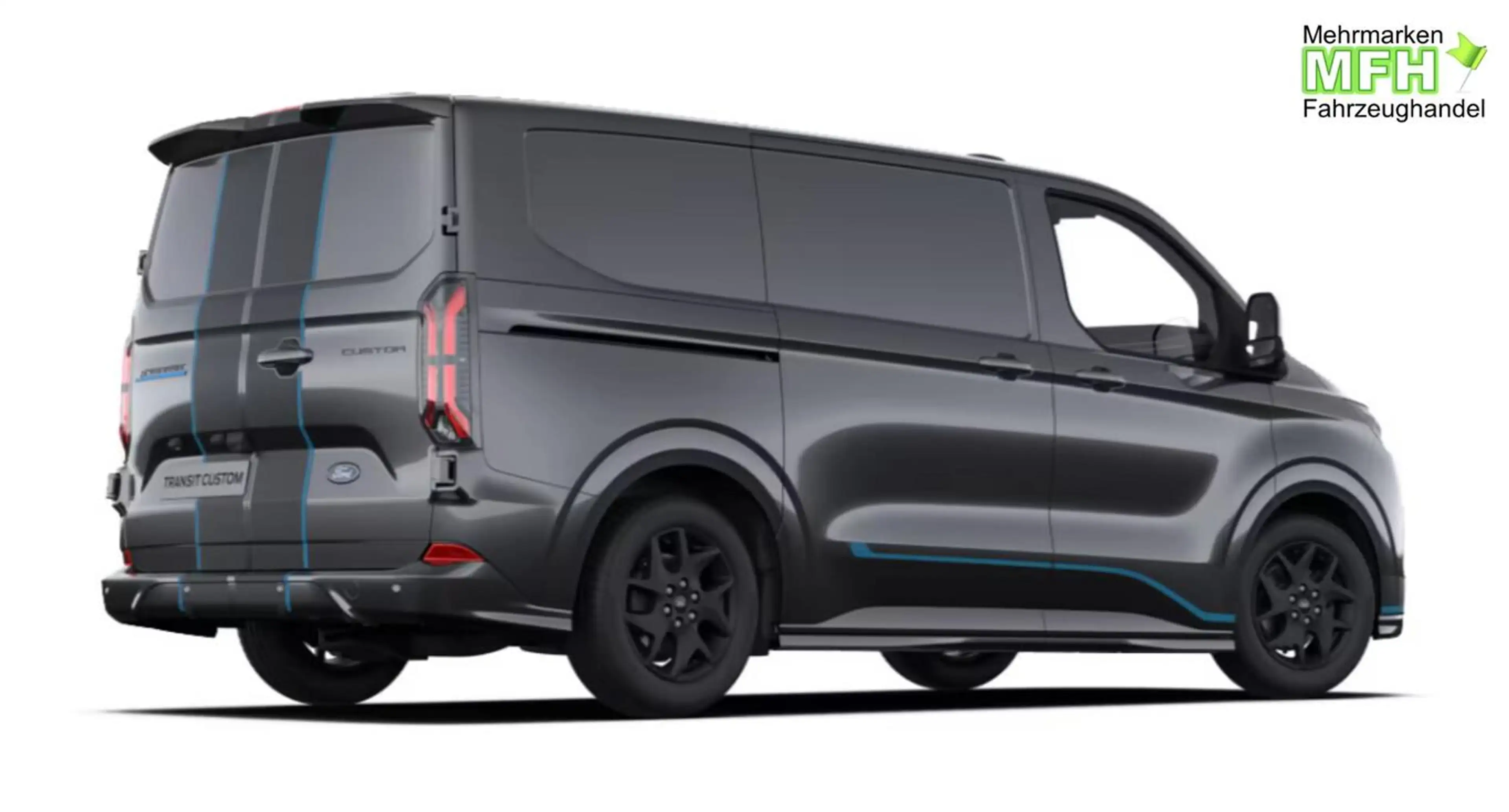 Ford E-Transit Custom Sport 71kWh L1 LED SHZ 3S 17Z 160 kW (21... — photo 2