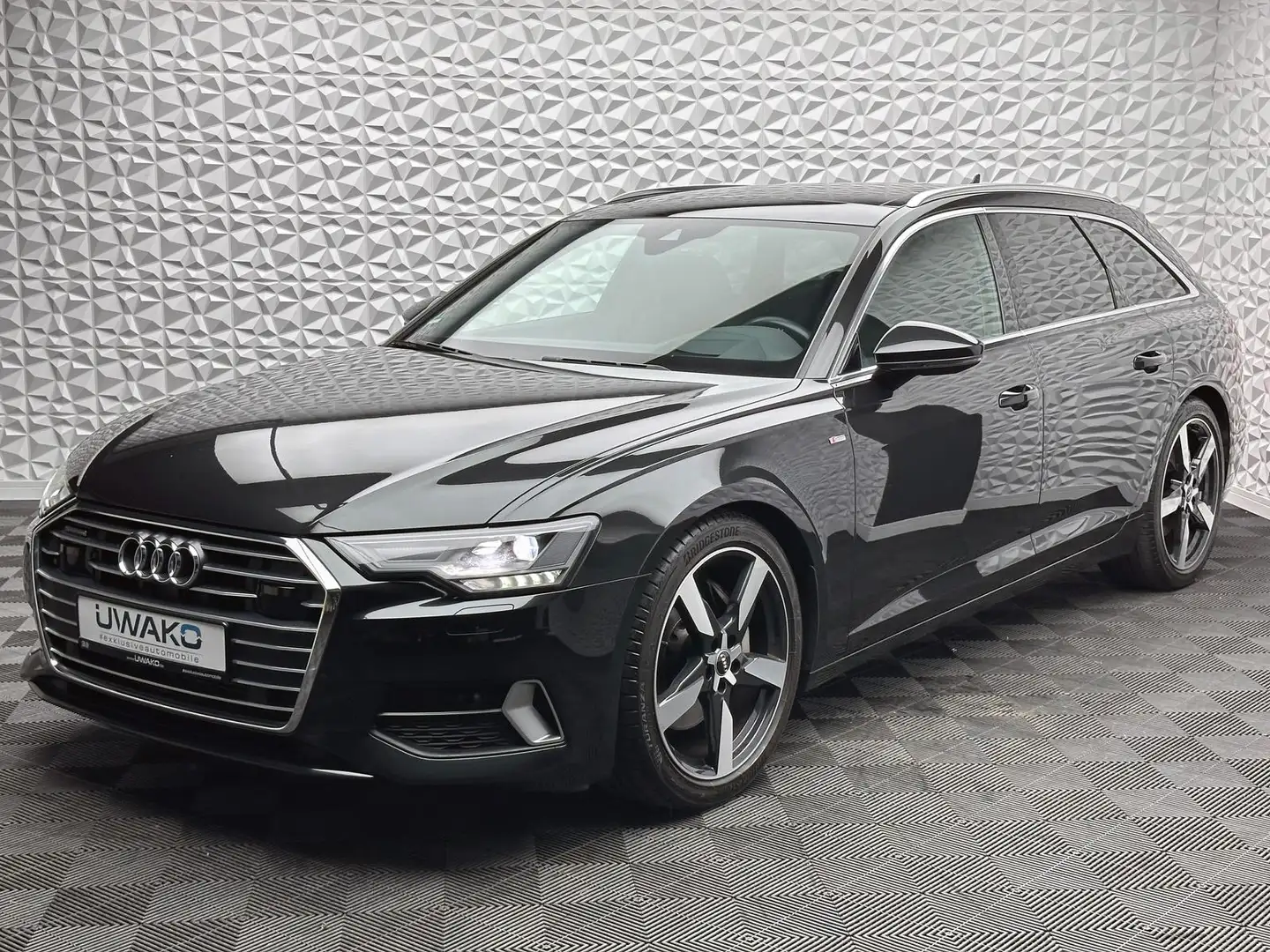 Audi A6 45 TDI S-LINE/QUAT/STDHZ/AHK/KEY/ACC/HUD/PANO Grau - 2