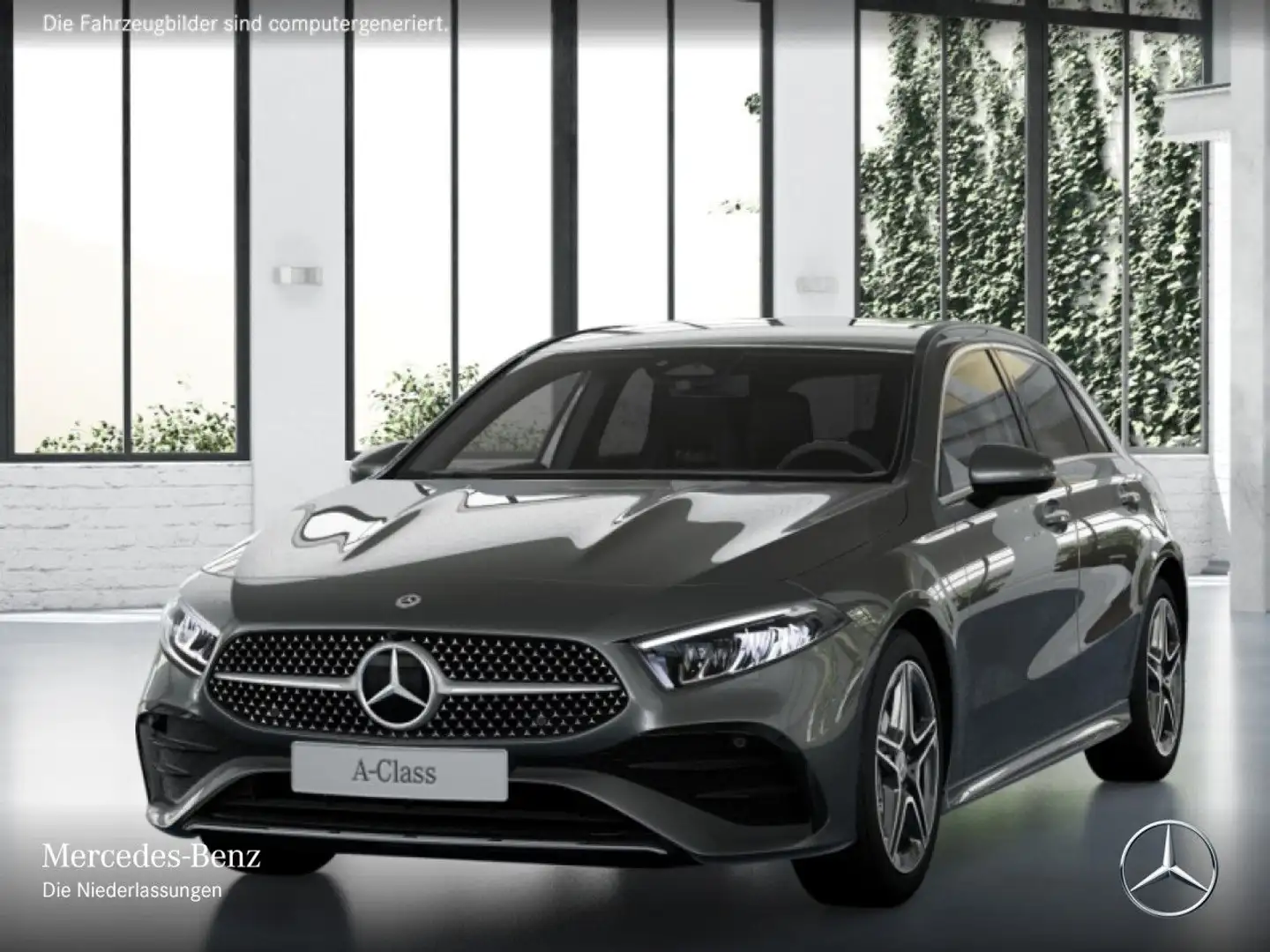 Mercedes-Benz A 180 AMG+LED+KAMERA+TOTW+KEYLESS+7G Grau - 2